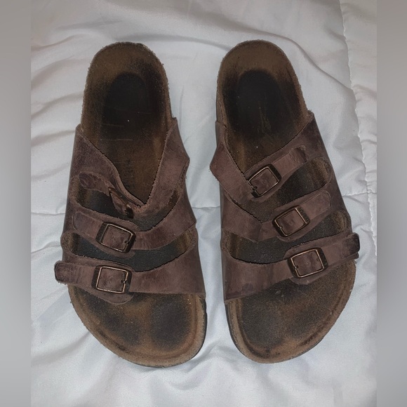 Womens Florida Leather Birkenstock - Picture 1 of 6